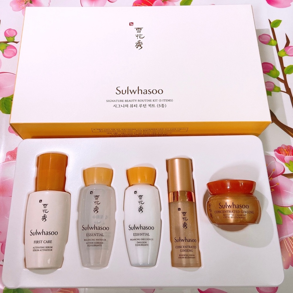 SULWHASOO SIGNATURE BEAUTY ROUTINE